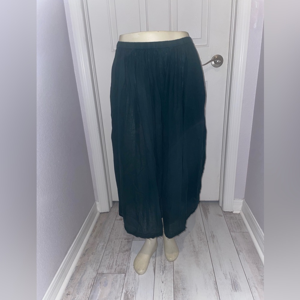 Auntie Oti Blue/Green Midi Skirt